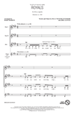Royals (arr. Deke Sharon)