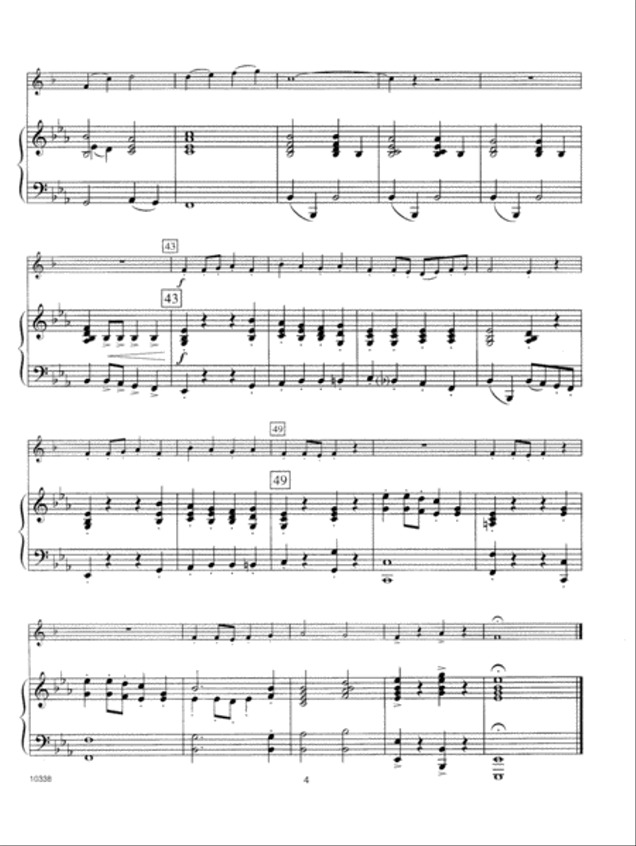 Kendor Recital Solos - Tenor Saxophone (Piano Accompaniment Book Only) Tenor Saxophone scores gallery preview page 4