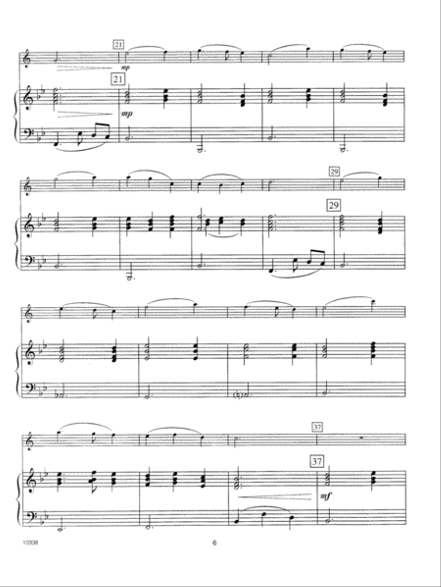 Kendor Recital Solos - Tenor Saxophone (Piano Accompaniment Book Only) Tenor Saxophone scores gallery preview page 6