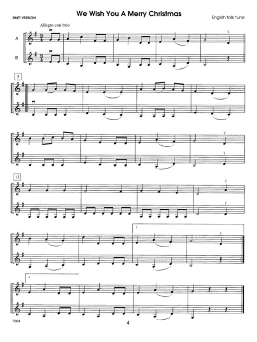 Holiday Strings - opt. Viola T.C. Part scores gallery preview page 4
