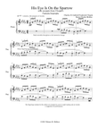His Eye Is On the Sparrow with excerpts from Chopin's Fantasie Improptu