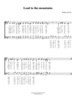 Led to the Mountains (Lenten Hymn)