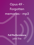 Opus 49 - Forgotten memories - mp3 mini preview