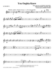 You Oughta Know - Bb Trumpet 1