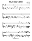 Jesu, Joy of Man's Desiring (Cello and Guitar) - Score and Parts