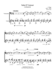 Salut D'Amour (Cello and Guitar) - Score and Parts