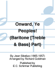Onward, Ye Peoples! (Baritone T&BC Part)