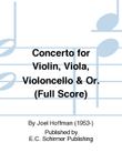 Concerto for Violin, Viola, Violoncello & Orchestra