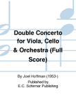 Double Concerto for Viola, Cello & Orchestra