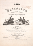 The Varsovian National Hymn. Poles, Awake! Tis Your Day of Glory