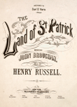 The Land of St. Patrick. Erin-Go-Bragh