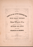 Lament of the Alpine Shepherd Boy