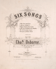 Six Songs. Happy Dreams, Return Again
