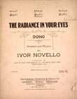 The Radiance in Your Eyes. Song