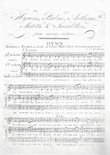 Hymns, Psalms, Anthems, Motetts & Sacred Airs from various authors. Hymn