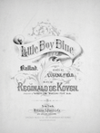 Little Boy Blue. Ballad
