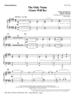 The Only Name (Yours Will Be) - Keyboard String Reduction