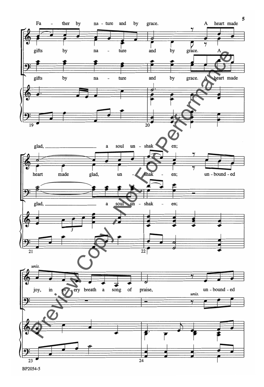 The Image of God The Image of God 4-Part scores gallery preview page 6