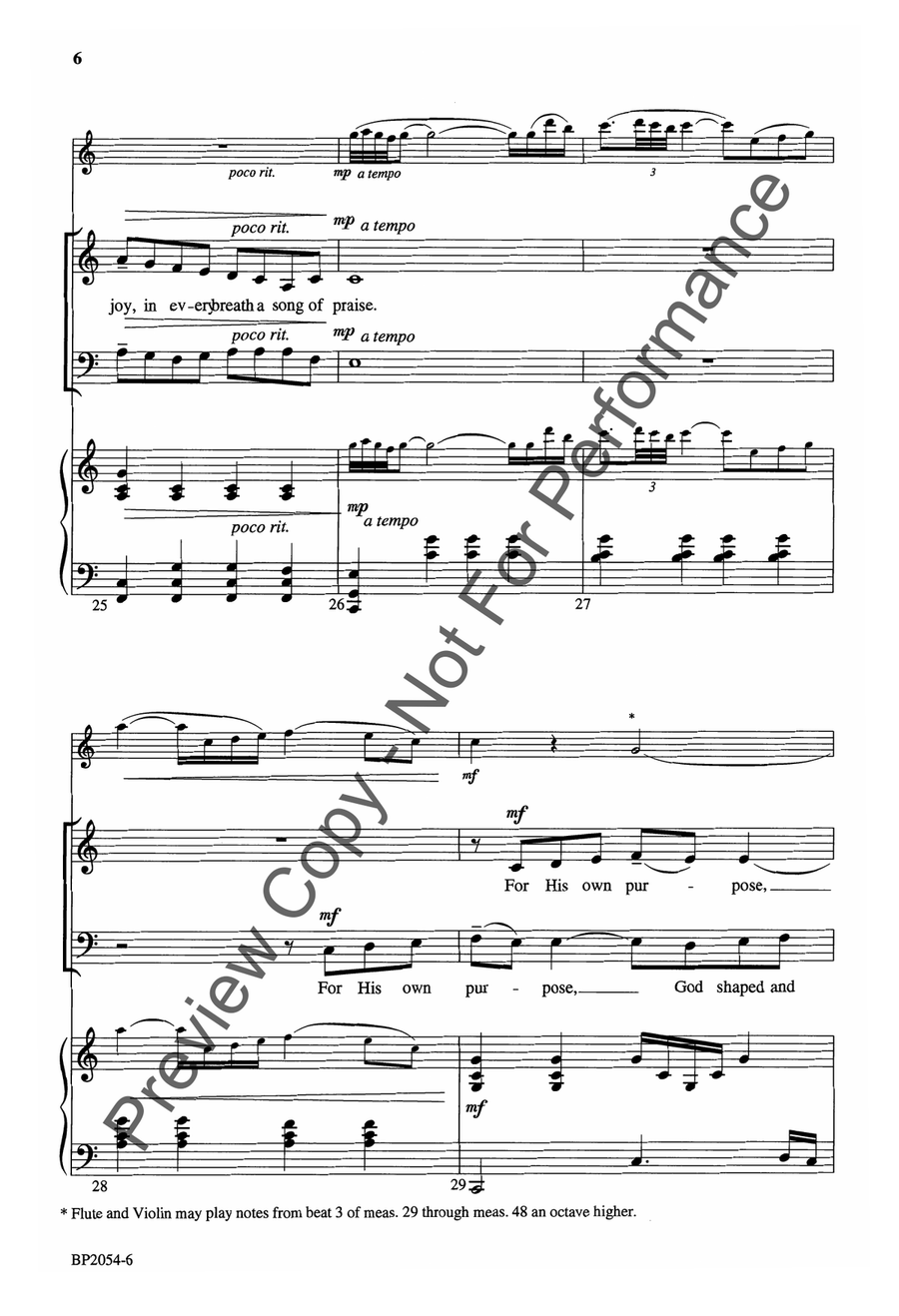 The Image of God The Image of God 4-Part scores gallery preview page 7