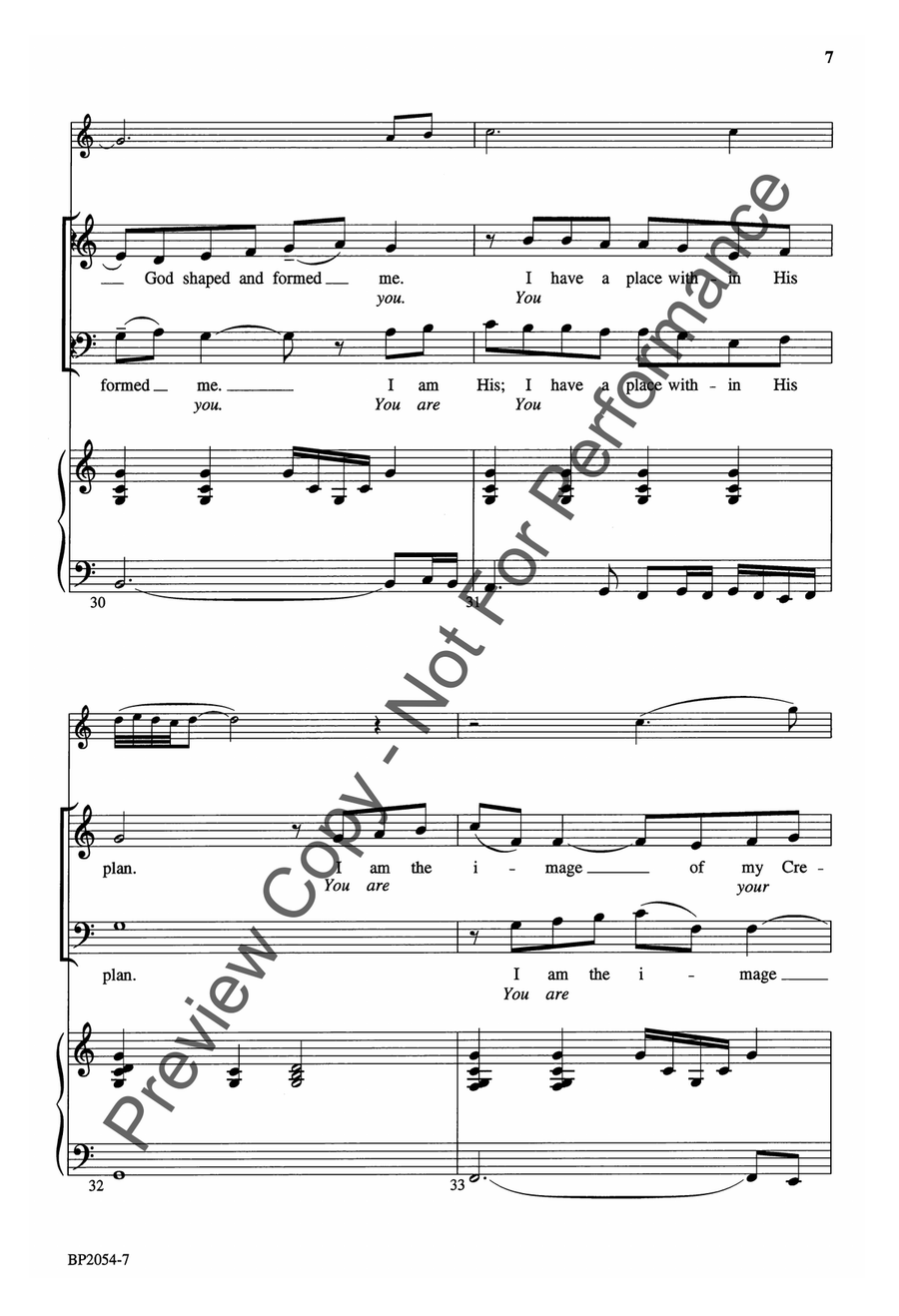 The Image of God The Image of God 4-Part scores gallery preview page 8