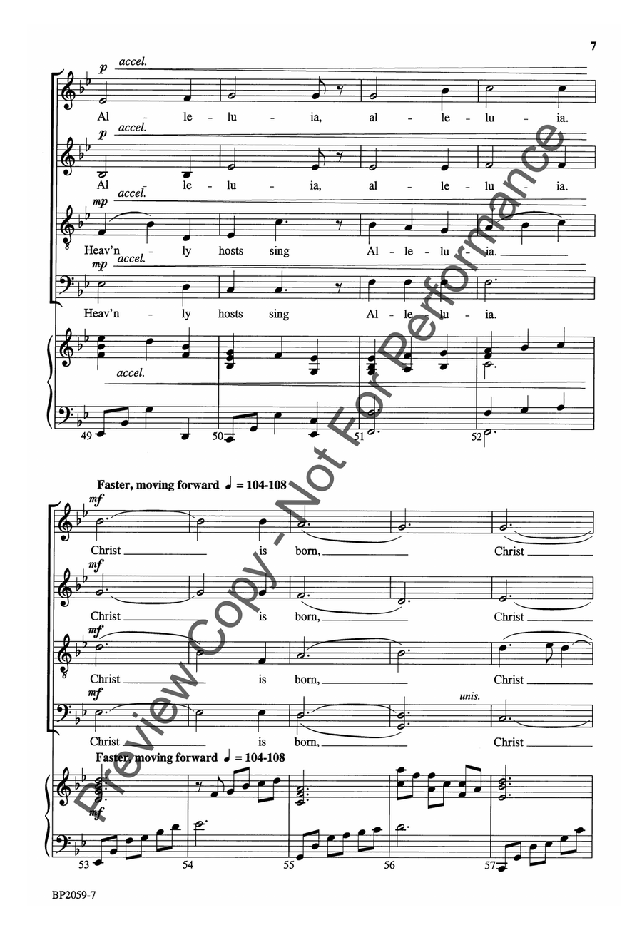 Silent Night - Anglea Silent Night - Anglea 4-Part scores gallery preview page 7