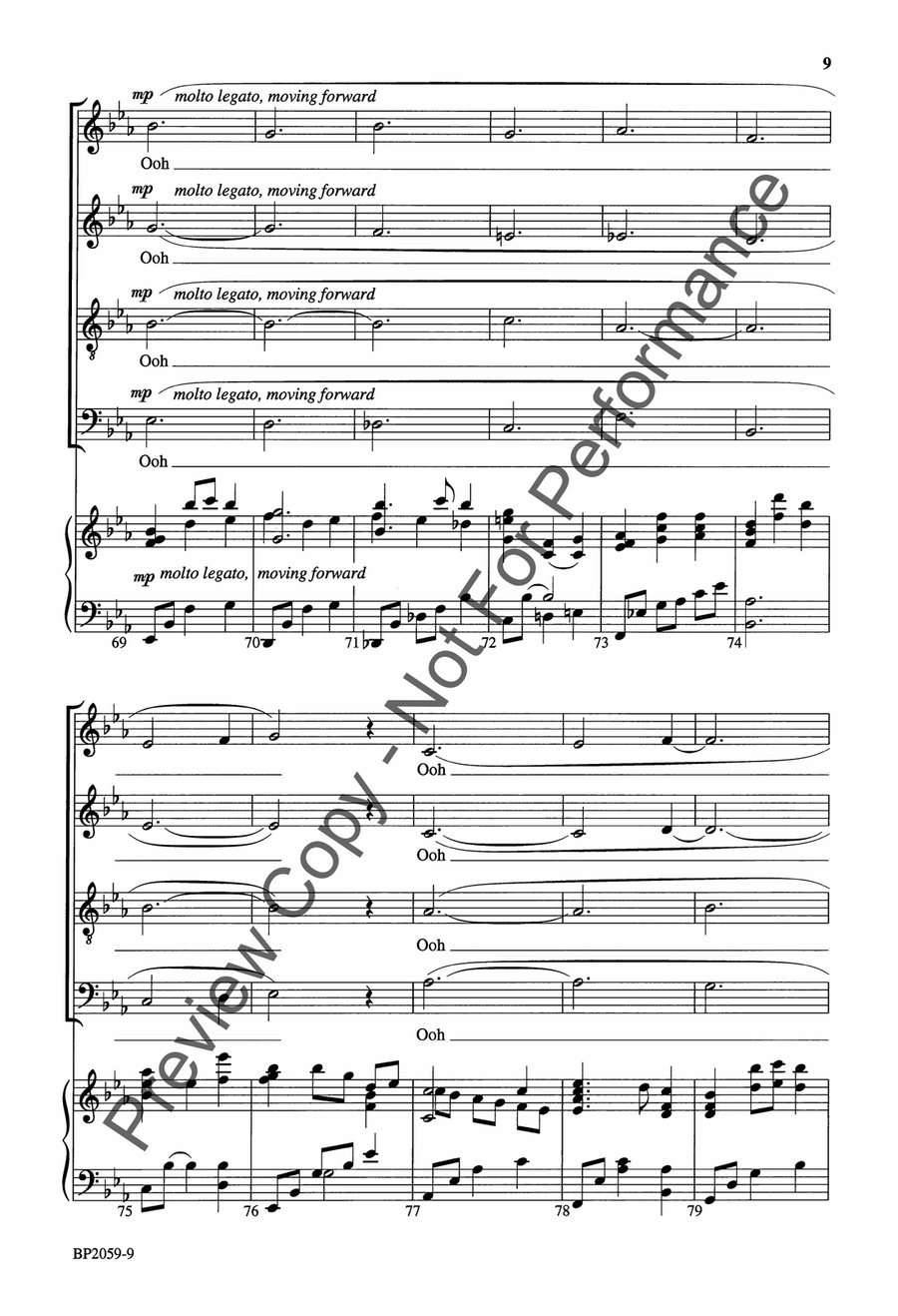 Silent Night - Anglea Silent Night - Anglea 4-Part scores gallery preview page 9
