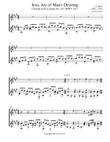 Jesu, Joy of Man's Desiring (Violin and Guitar) - Score and Parts