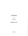 Postludium, op. 102