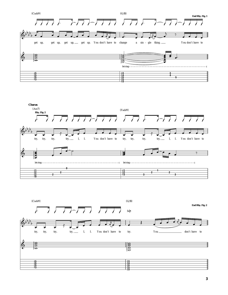 Try Try Acoustic Guitar scores gallery preview page 3