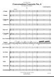 Conversation Concerto No.4 for viola and orchestra [score only]