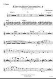 Conversation Concerto No.4 for viola and orchestra [set of parts]