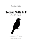 Holst - Second Suite in F for Military Band 4. Fantasia on the Dargason (arr. for Wind Quintet)