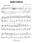 Numb Fumblin' [Stride version] (arr. Brent Edstrom)