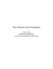 The Church's One Foundation