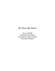 Be Thou My Vision