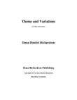 Theme and Variations for flute and piano