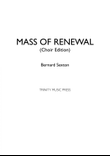 Mass of Renewal - Choir Edition