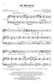 We Believe (arr. Heather Sorenson)