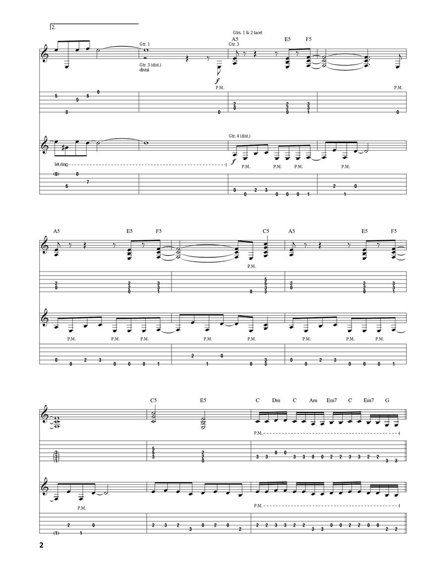 Criticism And Self Realization Acoustic Guitar scores gallery preview page 2
