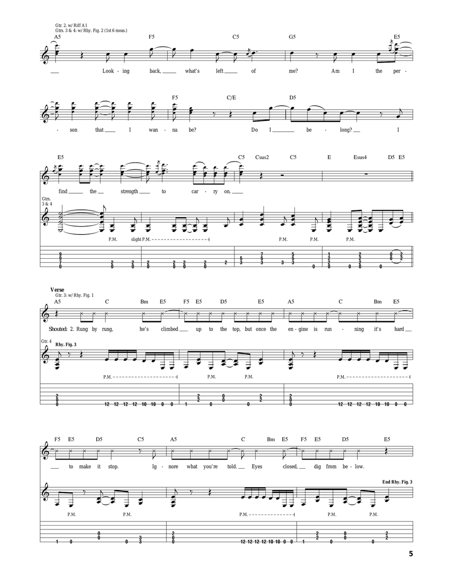 Criticism And Self Realization Acoustic Guitar scores gallery preview page 5
