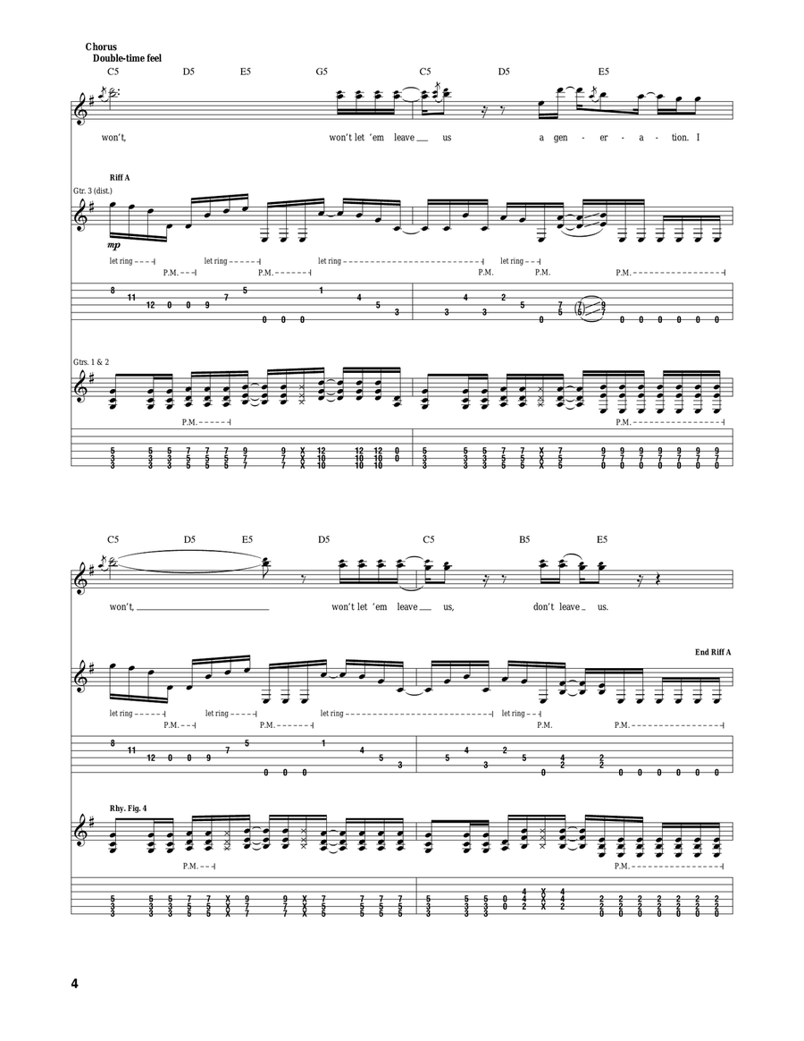 The Greatest Generation The Greatest Generation Acoustic Guitar scores gallery preview page 4