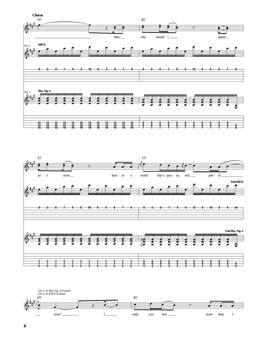 Cuts Marked In The March Of Men Acoustic Guitar scores gallery preview page 4