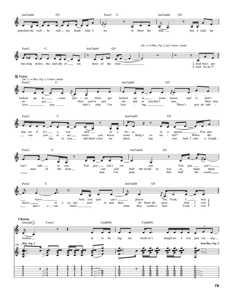 Out Of Range Out Of Range Acoustic Guitar scores gallery preview page 2