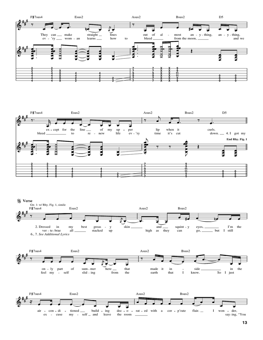 Blood In The Boardroom Blood In The Boardroom Acoustic Guitar scores gallery preview page 2