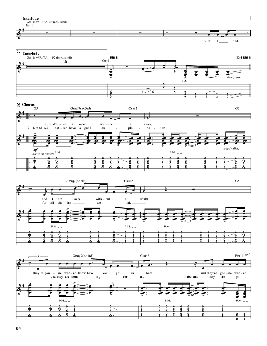 Shameless Shameless Acoustic Guitar scores gallery preview page 2
