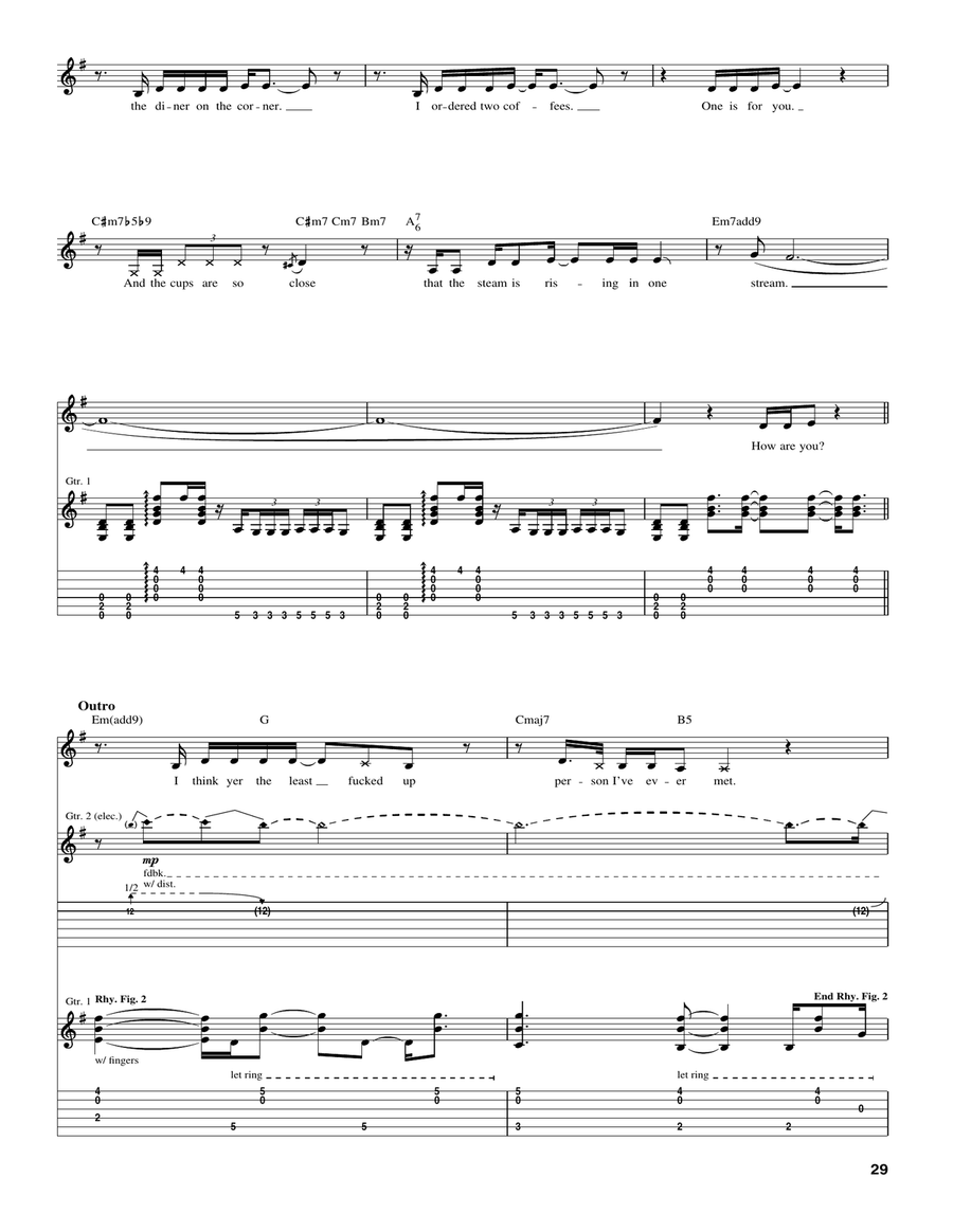 The Diner The Diner Acoustic Guitar scores gallery preview page 3