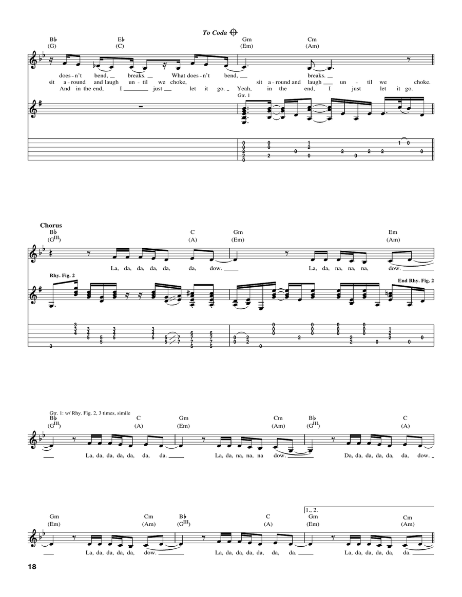 Buildings and Bridges Buildings and Bridges Acoustic Guitar scores gallery preview page 2