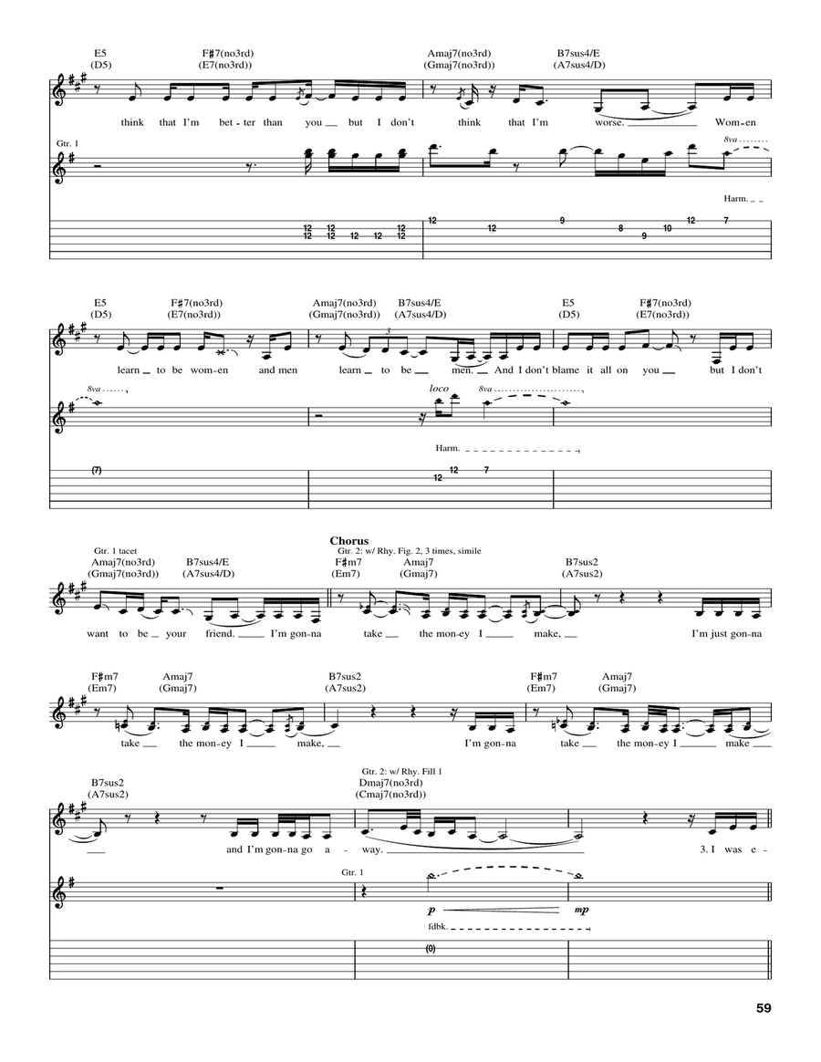 Letter To A John Letter To A John Acoustic Guitar scores gallery preview page 3
