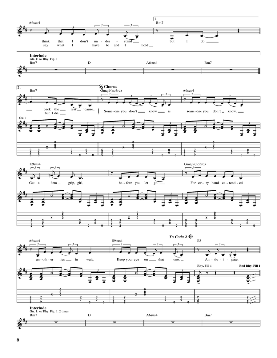 Anticipate Anticipate Acoustic Guitar scores gallery preview page 2