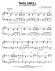 Thou Swell (arr. Brent Edstrom)